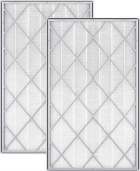 HE601 HEPA Replacement Filter Compatible with Shark Air Purifier, Pack of 2