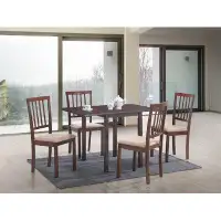 Wildon Home® Arnst Extendable Solid Wood Dining Set