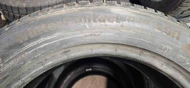 235/55/19 4 pneus hiver continental runflat in Tires & Rims in Greater Montréal - Image 3