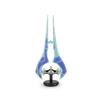 Ukonic Halo Light-up Energy Sword Collectible Led Desktop Lamp | 14 Inches Tall