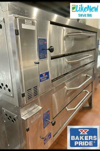 Bakers Pride Y600 deck pizza  ovens -