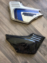 1982 Honda CB750F CB900F Damaged Sidecovers Side Panels