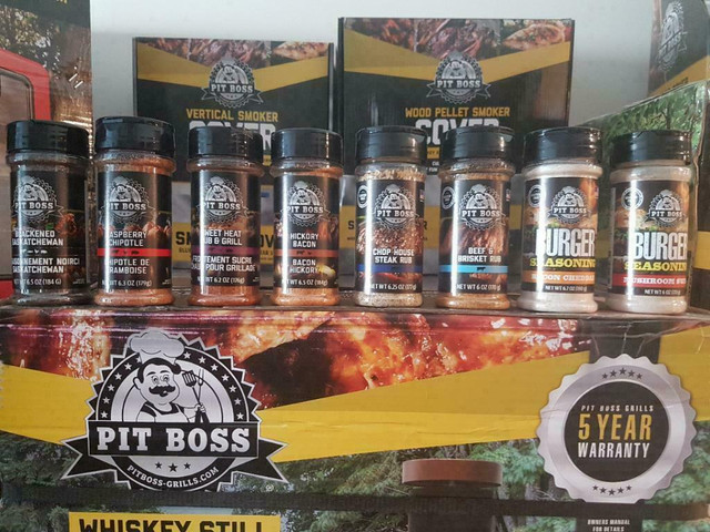 Spice it up!!!  Pit Boss® Spices &amp; Rubs ( 11 Flavors to Choose From ) 9 are Gluten Free in BBQs & Outdoor Cooking in Edmonton Area - Image 3