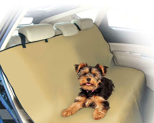 WATERPROOF PET SEAT COVER TO PROTECT YOUR BACKSEAT FROM MUD, DIRT, HAIRS, AND MORE -- Only $12.95! in Accessories
