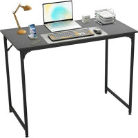 17 Stories Arand 39 Inch Computer Desk Modern Writing Desk, Simple Study Table, Industrial Office Desk, Sturdy Laptop Ta
