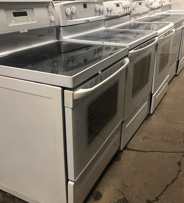 CANADAS LARGEST LIQUIDATORS OF REFURBISHED HOME APPLIANCES!! ONE YEAR FULL WARRANTY in Stoves, Ovens & Ranges in Edmonton Area - Image 4