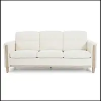 Ebern Designs 79.5" Solid Wood Three-Seater Sofa - Soft Cushions, Sofa Couch For Living Room\78817F60197F430496FA9EA5AF1
