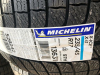 FOUR NEW 235 / 45 R17 MICHELIN XICE XI3 TIRES -- SALE