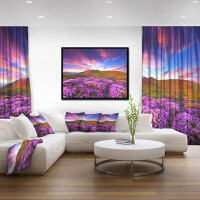 Made in Canada - East Urban Home 'Magic Pink Rhododendron Flowers' Photographic Print on Wrapped Canvas