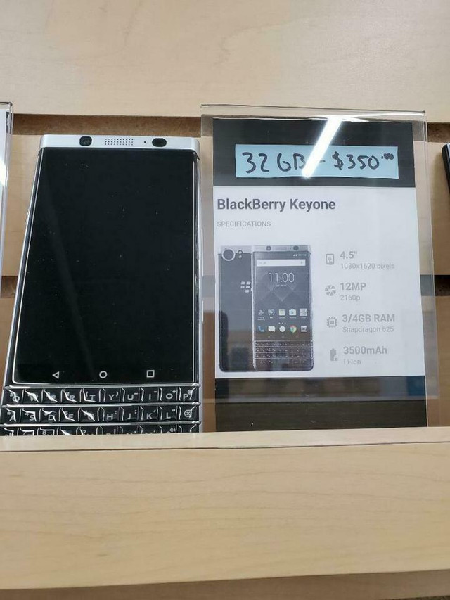 Spring SALE!!! UNLOCKED Blackberry KEYONE New Charger &amp; 1 YEAR Warranty!!! in Cell Phones