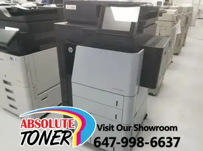 $20/month HP Laserjet Enterprise MFP M630 Monochrome Multifunction Laser Printer Scanner Office Copier Color Touchscreen