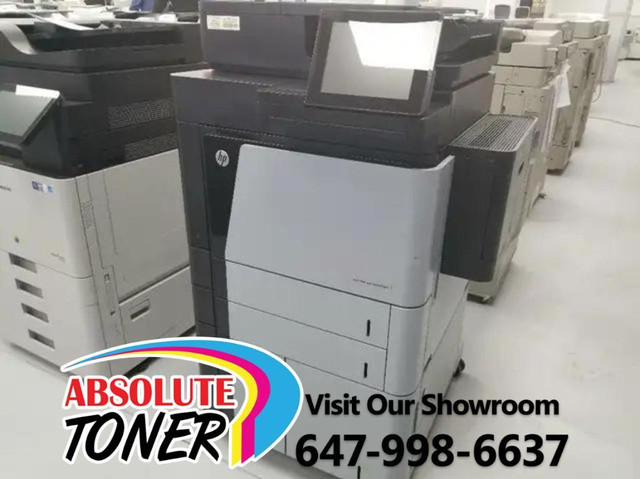$20/month HP Laserjet Enterprise MFP M630 Monochrome Multifunction Laser Printer Scanner Office Copier Color Touchscreen in Printers, Scanners & Fax in Ontario
