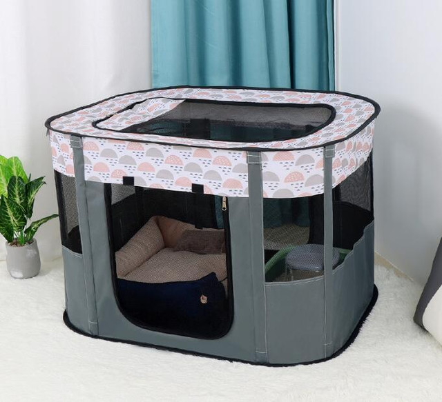 NEW XL FOLDABLE PET CRATE HOUSE 917607 in Other in Alberta - Image 2