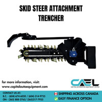 Looking for Brand New Skid Steer Trencher Attachment? High Quality and we offer finance! Call us now - Limited stocks!