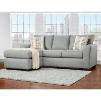 Latitude Run® 84" Wide Cotton Reversible Sofa & Chaise