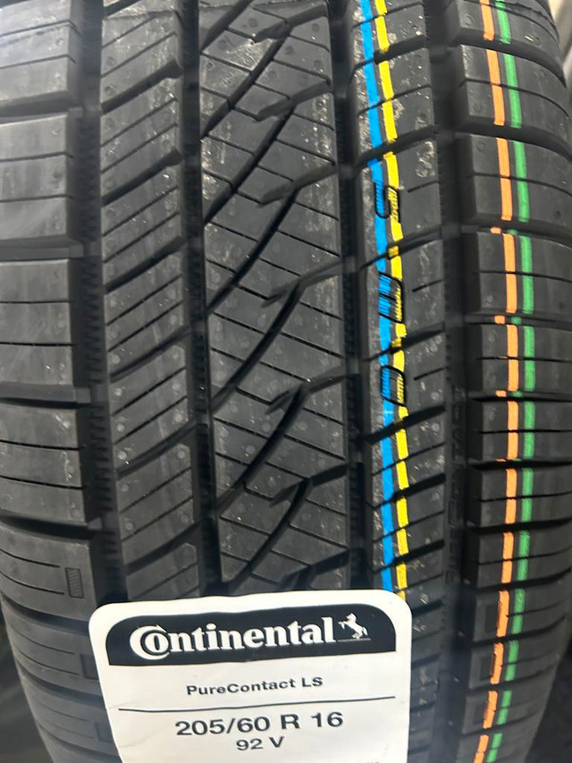 4 Brand New Continental Pure Contact LS 205/60R16 tires $70 REBATE!!!! *** WallToWallTires.com *** in Tires & Rims in Ottawa / Gatineau Area - Image 3