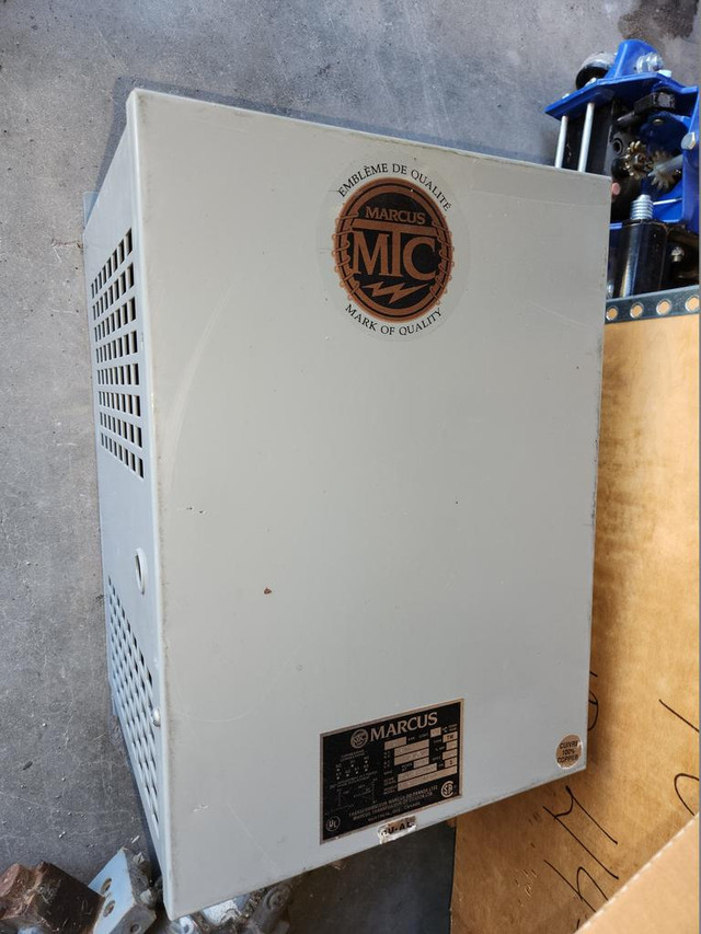 Marcus 10 KVA transfomer, 3PH, 480v to 120/208v in Other Business & Industrial