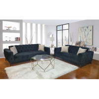 Everly Quinn Hameldon Living Room Set, Sofa Loveseat