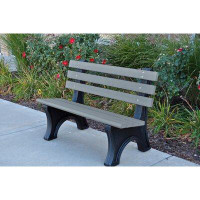 Arlmont & Co. Wetzel Recycled Plastic Park Bench