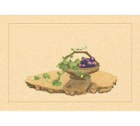 Buyenlarge Eggplant and Charantia by Sofu Teshigawara Painting Print