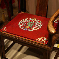 Umber Rea Chinese Style Chair Cushion Annatto Sofa Cushion Of New Classical Solid Wood Furniture Armchair Eating Chair C