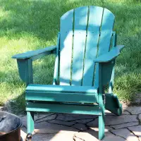 Rosecliff Heights Plastic/Resin Folding Adirondack Chair