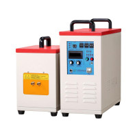 15KW 220V Dual Station High Frequency Induction Heater Heating Machine Furnace LH-15AB (022060)