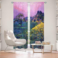 East Urban Home Lined Window Curtains 2-Panel Set For Window From East Urban Home By David Lloyd Glover - Wildflower Fie