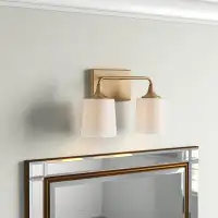 Willa Arlo™ Interiors Donnta 2 - Light Dimmable Vanity Light