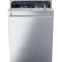 Smeg 24-inch Built-In Dishwasher with Orbital Wash System STU8623XSP - Main > Smeg 24-inch Built-In Dishwasher with Orbi
