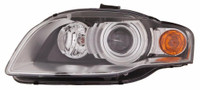Head Lamp Driver Side Audi A4 2005-2008 Hid Without Curve High Quality , AU2502129