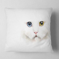 Made in Canada - East Urban Home Animal Portrait of Cute Kitten Pillow
