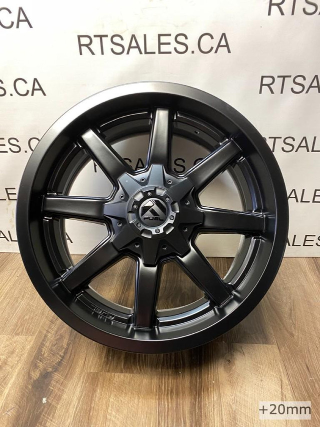 20 inch Fuel Rims Fits Ford F250 F350   *FREE SHIPPING* in Tires & Rims in British Columbia - Image 3