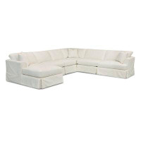 Wayfair Custom Upholstery Canapé modulaire large de 150 po Lucia