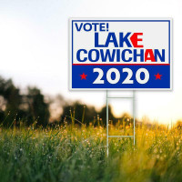 Custom Lake Cowichan Election Sign | GotoPrint.ca