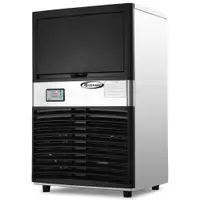 Commercial Ice Maker Automatic Stainless Steel 100lbs/24h Freestanding Portable - BRAND NEW - FREE SHIPPING