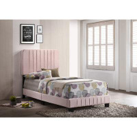 Latitude Run® Glory Furniture Lodi G0409-TB-UP TWIN BED , NAVY BLUE