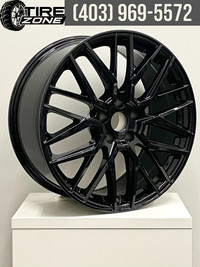 18 R07 gloss black wheels (AUDI, BMW, MERCEDES, VW)
