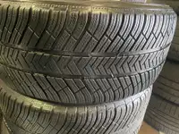SET OF FOUR 265 / 45 R19 AND 295 / 40 R20 MICHELIN PILOT ALPIN PA4 TIRES !!