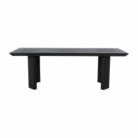 Gabby Shore 90" Mindi Solid Wood Dining Table