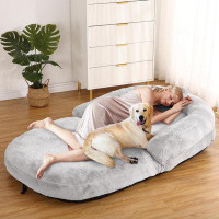 Tucker Murphy Pet™ Foldable Human Sized Dog Bed For People Adults