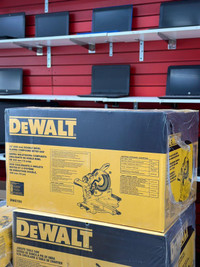 DEWALT 15 Amp Corded 12-Inch Double Bevel Sliding Compound Miter Saw, Blade Wrench and Material Clamp @MAAS_COMPUTERS