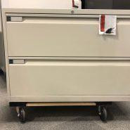 Teknion 2 Drawer Lateral Filing Cabinet – White – Full Pull Handles – 36W in Desks in Ottawa