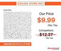 Radar 2310 Ceiling Tile for Sale!