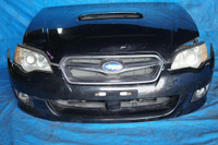 JDM Subaru Legacy Front Conversion Fog Lights Bumper Headlights Core Hood Grille Nose Cut Front Clip BL5 2008-2009