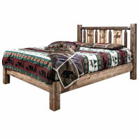 Loon Peak Abella Solid Wood Platform Bed