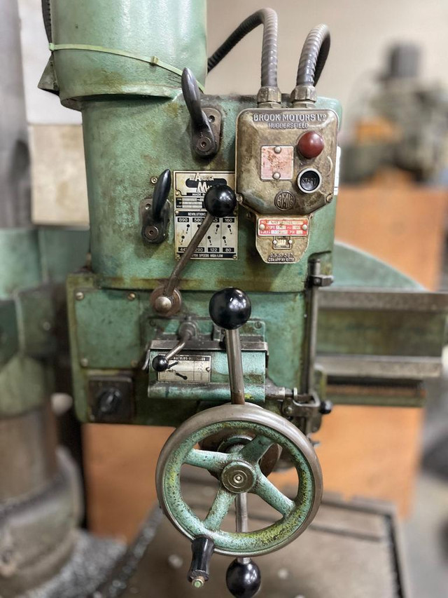 Radial Arm Drill, 24 arm Arboga Geared  Head, 575 volt in Other - Image 3