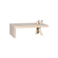 Phillips Collection Branch Waterfall Coffee Table, Bleached