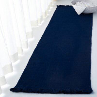 Lauren Ralph Lauren Hand-Loomed Wool/Cotton Area Rug in Navy Blue
