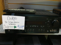 Onkyo TX-SR600 A/V 6.1 Receiver Dolby Digital EX DTS-ES Pro Logic with remote